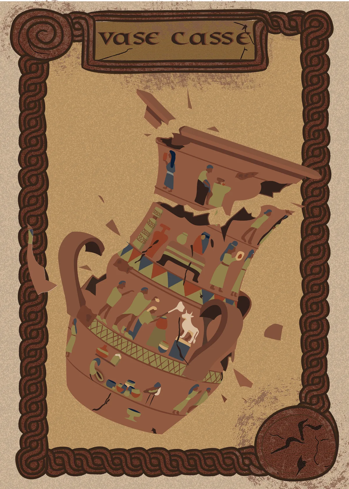 Carte « Vase cassé »